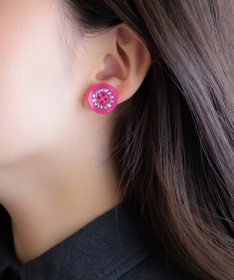 Think Bee!×貼るだけピアス (フランシーヌポーチ)