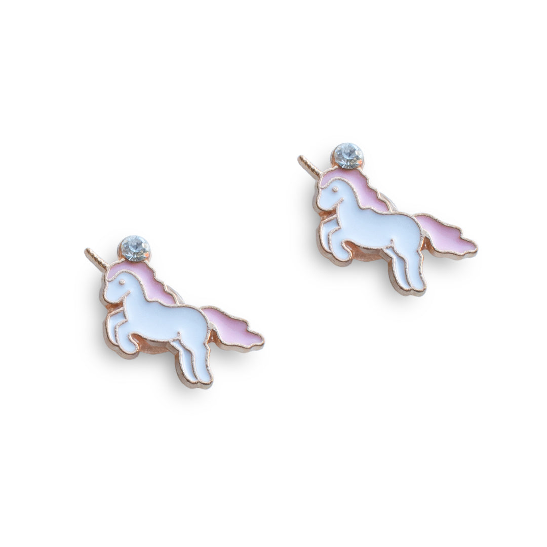 キラキラユニコーン 貼るだけピアスPiPPiキッズ HARU HARU